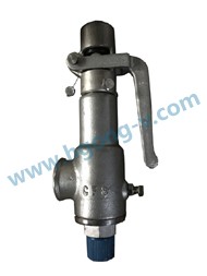 API/JIS stainless steel thread handle fall lift safety valve